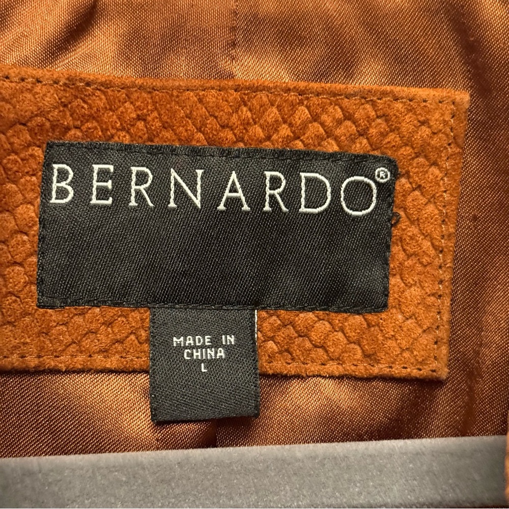 Bernardo Orange Leather Jacket - image 4